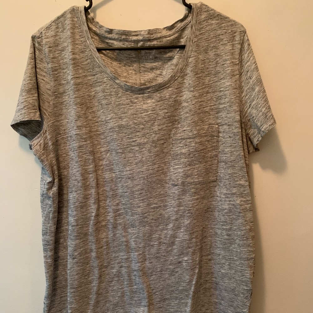 Grey Boyfriend Tee